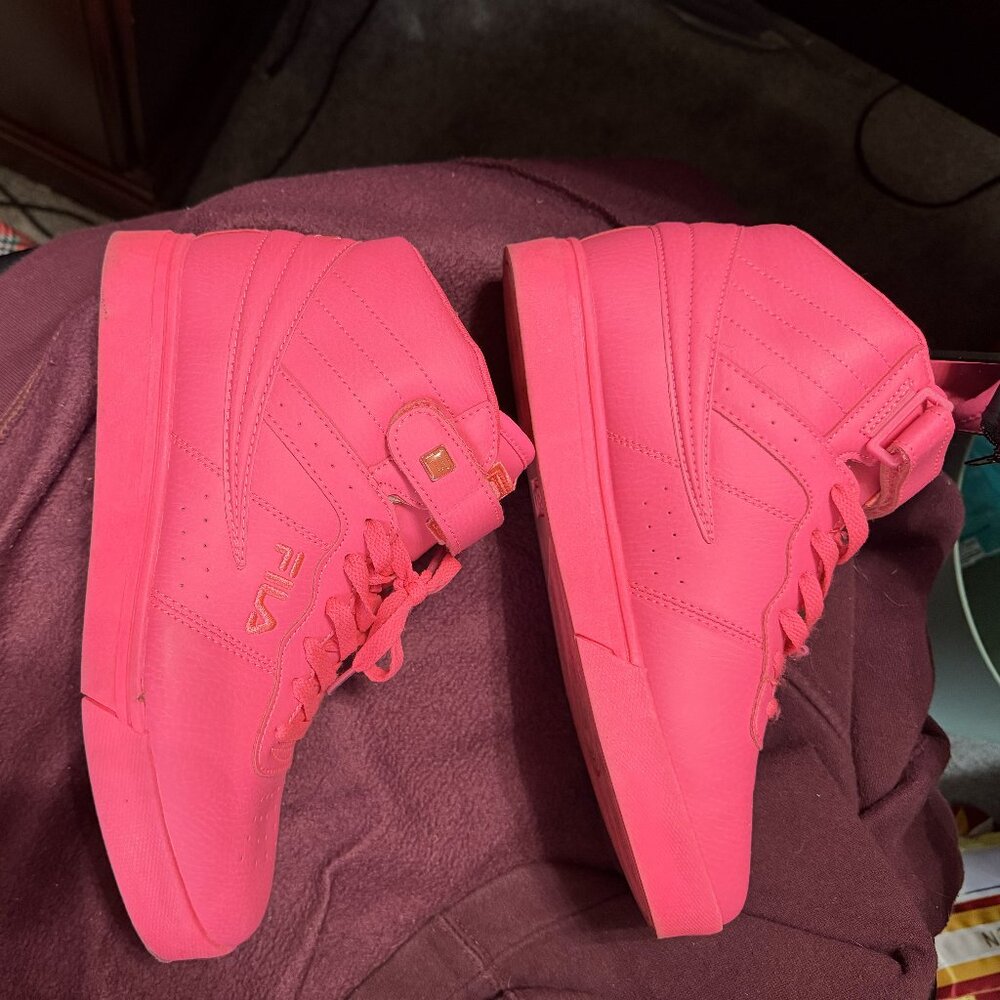 Hot Pink Fila High Top